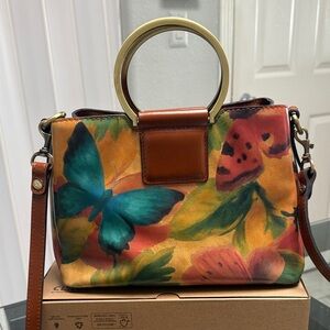 Patricia Nash Multicolor Floral Shoulder Bag